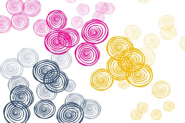 Açık kırmızı, mavi, sarı vektör doğal arkaplan ve güller. Çiçeklerle süslenmiş soyut çizimler. marka kitabı için.