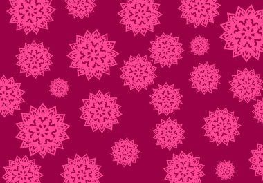 Açık kırmızı vektör çiçek dokusu. Bale çiçeği desenli bir illüstrasyon. İşiniz için tasarım