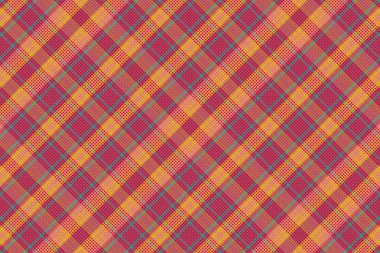 Tartan veya ekoseli retro renk deseni. Vektör illüstrasyon tasarımı.