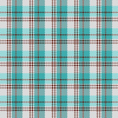 Tartan desenli ve desenli. Vektör illüstrasyonu.