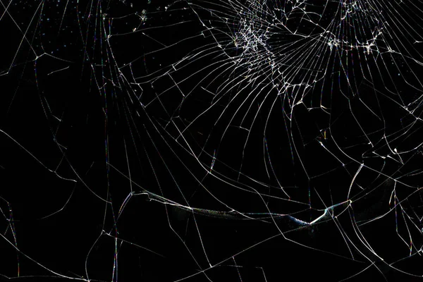 Digital Glitch Crystal Leakage Cracks Broken Lcd Screen Computer Monitor — Stock Photo, Image