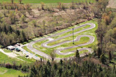 Karting olmadan git karts için tam devre