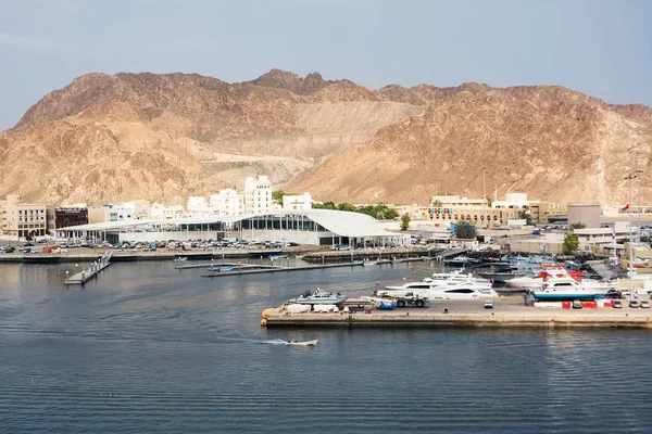 Muscat Umman Kasım 2018 Bağlantı Noktası Olan Mutrah Muscat Corniche — Stok fotoğraf