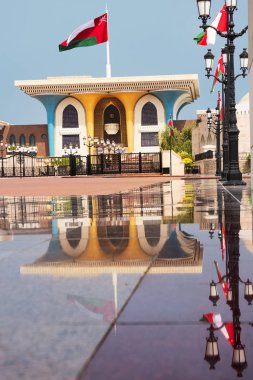 Sultan Qaboos sarayda Muscat ve mermer üzerine düşünceler