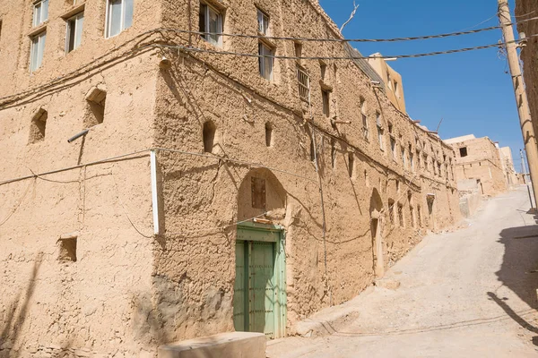 Old mud houses in the old village of Al Hamra (Oman)