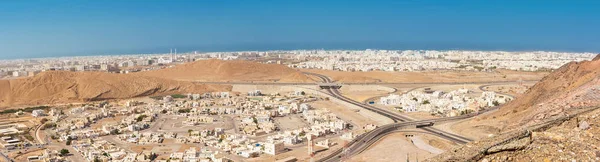 Top view of the city of Muscat — Stock Photo, Image