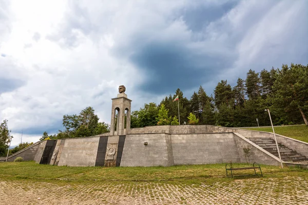 Меморіальний комплекс Василь Левскі, с. Буново — стокове фото