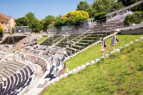 プロブディフの古代ローマ劇場 — ストック写真