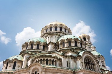 Sofya 'daki Aziz Alexander Katedrali' nin ayrıntıları (Bulga