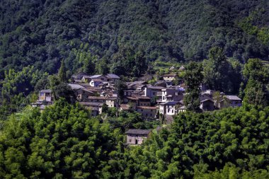 Çin 'in Zhejiang kentindeki antik köyler.