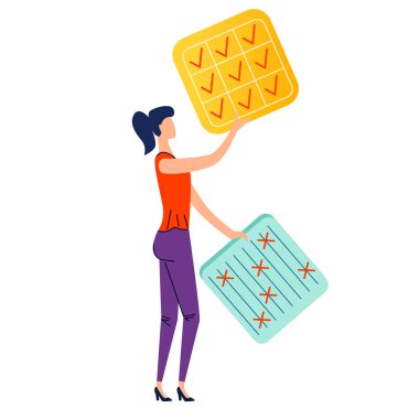 Son teslim tarihi, zaman yönetimi iş konsepti vektörü