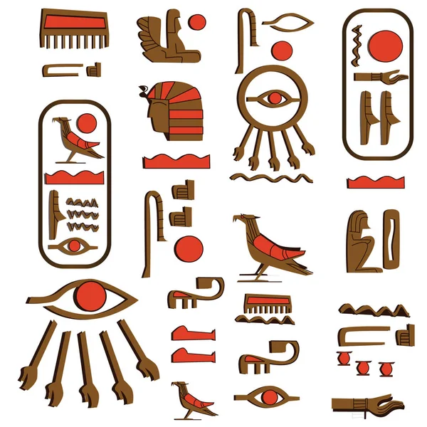 Das alte Ägypten Papyrusrolle Cartoon-Vektor — Stockvektor