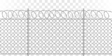 Çelik spiral dikenli tel ile metal örgü çit