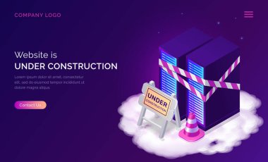 Yapım aşamasındaweb sitesi, bakım iş hatası