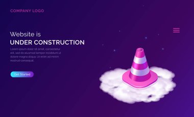 Yapım aşamasındaweb sitesi, bakım iş hatası