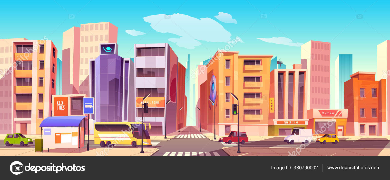 City Street With Houses Road And Cars Stock Vector Image By C Klyaksun City Street With Houses Road And Cars Stock Vector Image By C Klyaksun