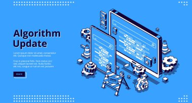 Algoritma güncellemesi izometrik iniş, programlama