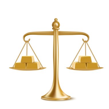 Altın ağırlığındaki külçeler