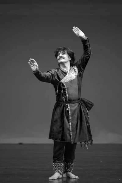 Dansator Pandit Shri Rajendra Gangani — Fotografie, imagine de stoc