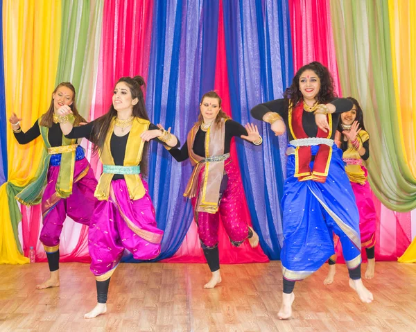 Hindustan банди танець Стокова Картинка