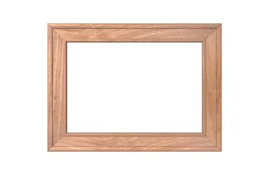 A4 2x3 yatay peyzaj eski ahşap çerçeve mockup. Çağatay w