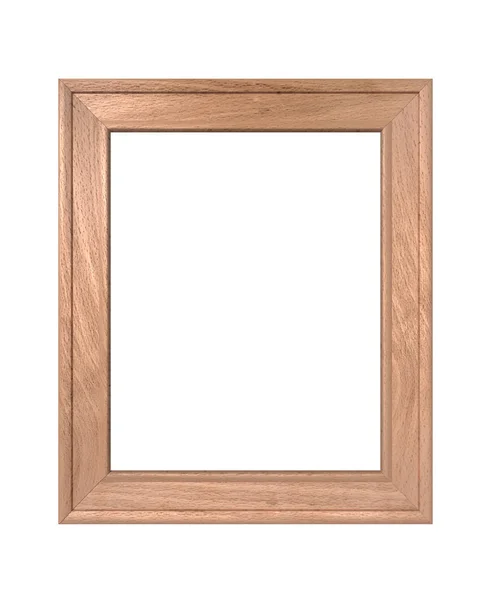 4x5 Retrato vertical viejo marco de madera maqueta. Madera realista si —  Fotos de Stock