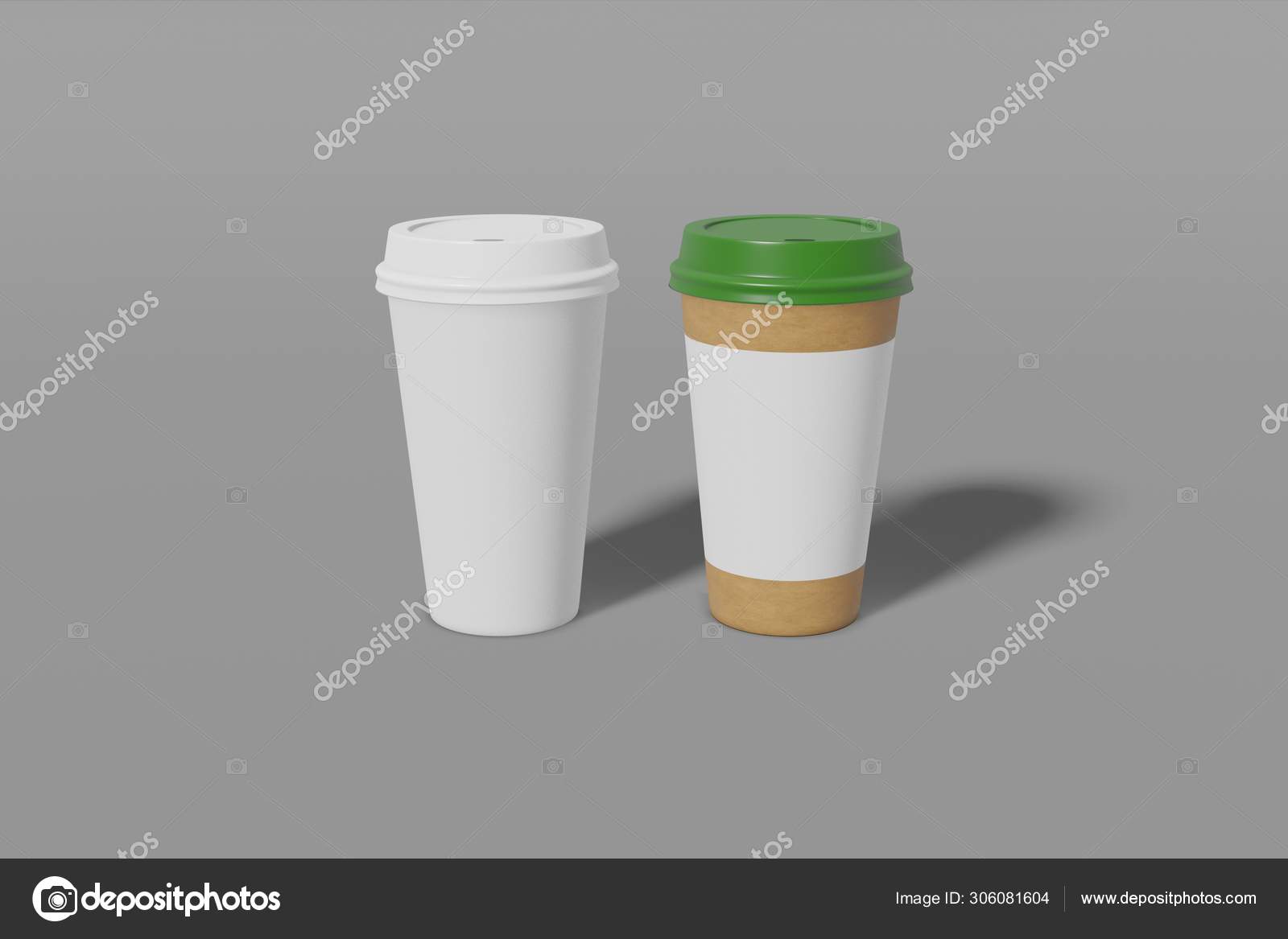 grey paper cups