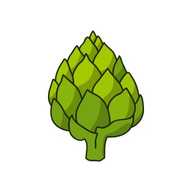 Enginar doodle Icon etiket