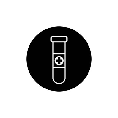 kan test tüpü simgesi