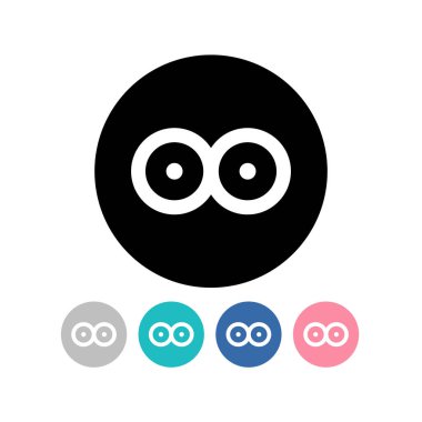 Brest vektör satırı simgesi