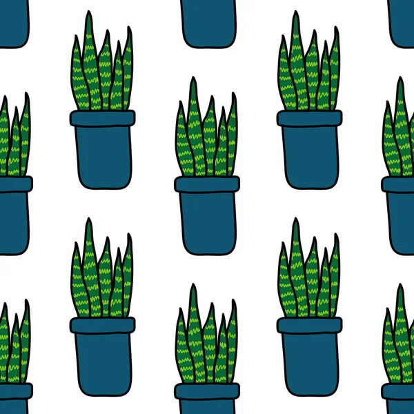 ev bitki sorunsuz doodle desen