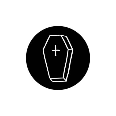 tabut doodle satırı simgesi