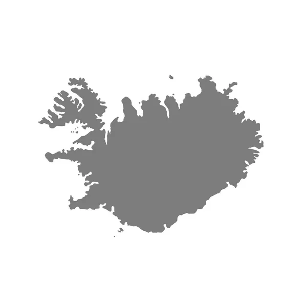 Islande Infographie Vectorielle Illustration — Image vectorielle