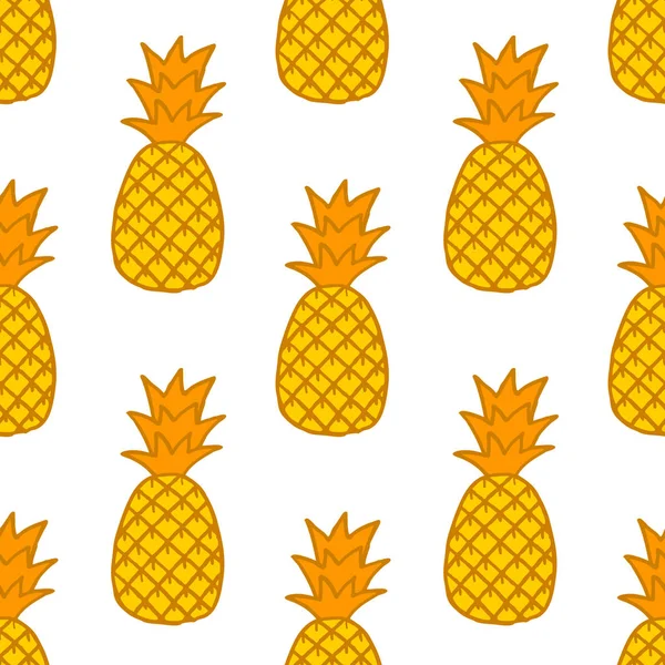 ananas sorunsuz doodle desen