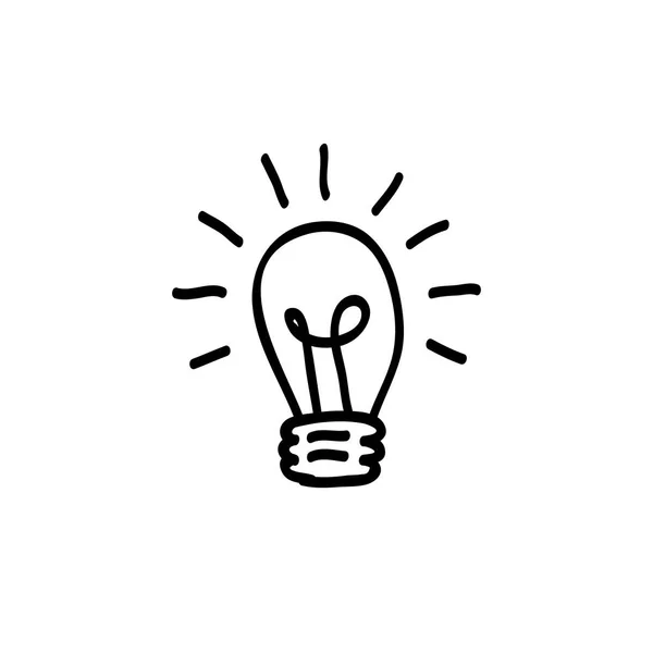 Ref Line Light Bulb — стоковый вектор