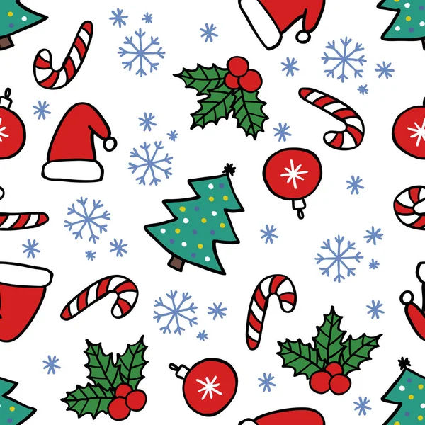 Noel kusursuz karalama deseni