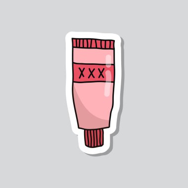 yağ etiket doodle simgesi