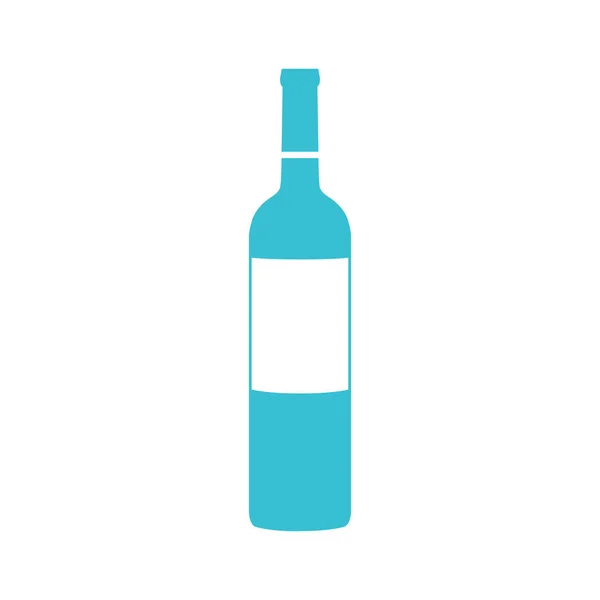 Бутылка Вина Икона — стоковый вектор