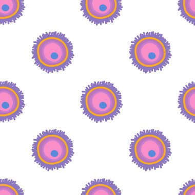 Ovum hücresi sorunsuz doodle desen