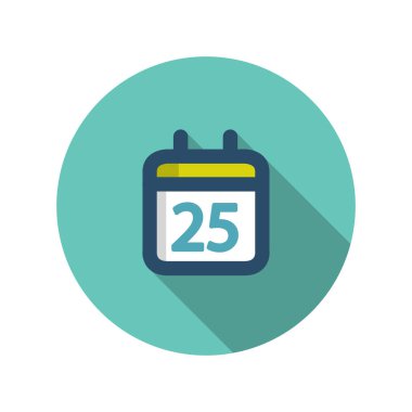 takvim vektör renk simgesi