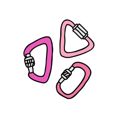 karabina doodle renkli simge