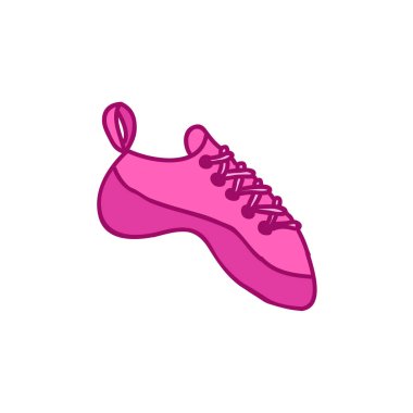 tırmanma Ayakkabı doodle simgesi