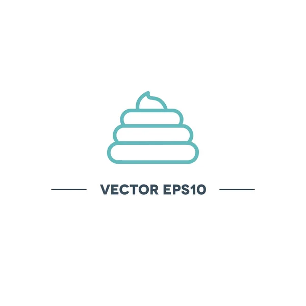 Иконка Вектора Poo — стоковый вектор
