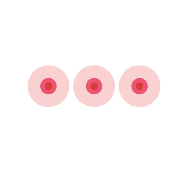 Ένα Εικονίδιο Σήμα Του Μαστού Λογότυπο Φορέα — Διανυσματικό Αρχείο