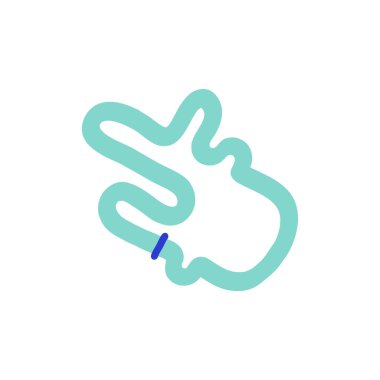 yarış harita doodle simgesi