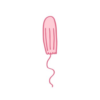 tampon doodle renkli simge
