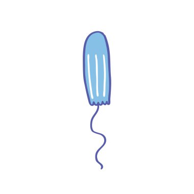tampon doodle renkli simge