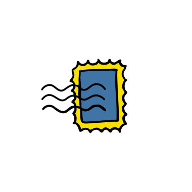 posta pulu doodle simgesi