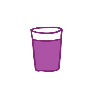 Ekvador geleneksel içki colada Morada denilen doodle simgesi