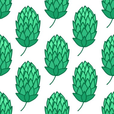 Hop sorunsuz doodle desen